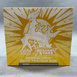 New Pokemon Sword and Shield Brilliant Stars Center Elite Trainer Box - Image 1