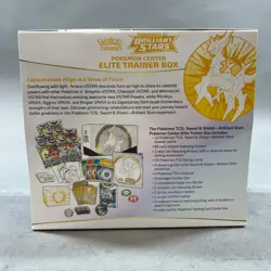 New Pokemon Sword and Shield Brilliant Stars Center Elite Trainer Box - Image 2