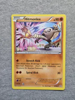 Hitmonlee 47/111 Regular XY Furious Fists Pokemon TCG 2014 - Image 1
