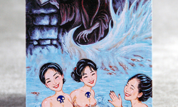 Dark Sento Ritual MTG Satirical Altered Art - Image 3