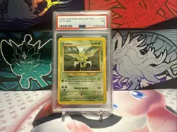2001 Pokemon Neo Destiny Scyther #55/105 PSA 7 Near Mint - Image 1