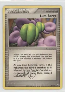 Lum Berry Pokemon EX Emerald #78 2005 - Image 1