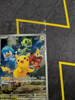 Pokemon TCG Pikachu SVP 027 Black Star Promo Paldea Evolved Sealed NM - Image 5