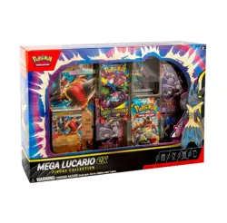 Pokemon TCG Mega Lucario ex Premium Figure Collection Box Factory Sealed - Image 1
