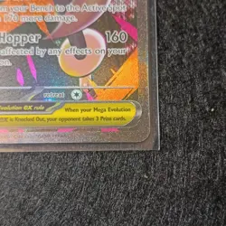 pokemon mega lopunny ex me02 phantasmal flames 128/094 sar full art holo english - Image 4