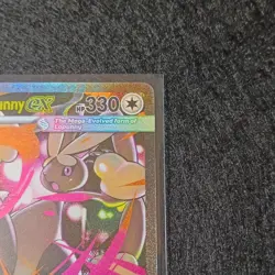 pokemon mega lopunny ex me02 phantasmal flames 128/094 sar full art holo english - Image 5