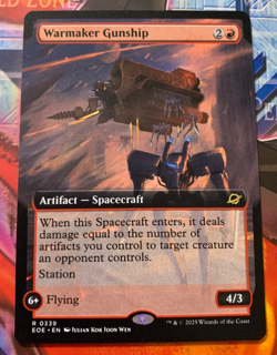 Warmaker Gunship (Extended Art) - Edge of Eternities (EOE) - Image 1