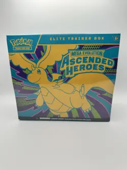 Pokemon TCG Mega Evolution Ascended Heroes Elite Trainer Box ETB Factory Sealed - Image 1
