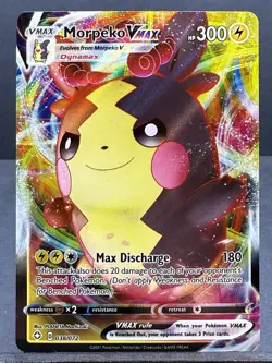 MORPEKO VMAX 038/072 ULTRA RARE HOLO SHINING FATES POKEMON 2021 NEAR MINT NM - Image 1