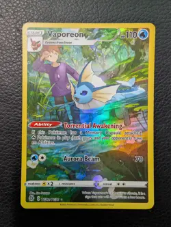 Vaporeon - TG02/TG30 Brilliant Stars Trainer Gallery - Pokemon - Image 1