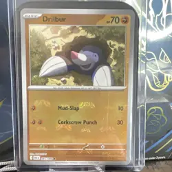Drilbur – 045 – 2025 – Black Bolt – Master Ball Reverse Holo – Pokemon TCG - Image 1