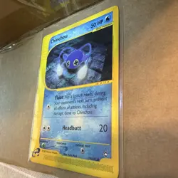 2003 Pokemon Aquapolis Chinchou #70/147 - Image 4