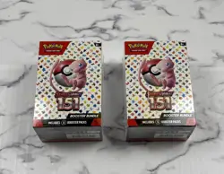 Pokemon TCG Scarlet and Violet 151 Booster Bundle, 2-Pack, Factory Sealed - Image 1