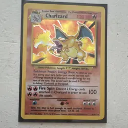 Pokemon Charizard 4/102 Base Set Holo Rare English 1999 Wizards of the Coast - Image 1