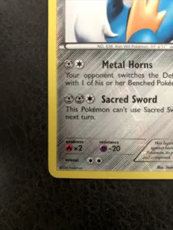 Cobalion 77/98 Reverse Holo Rare LP Emerging Powers Pokemon - Image 4