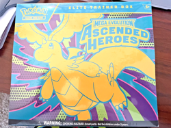 ETB- Pokemon Elite Trainer Box Sealed - Mega Evolution: Ascended Heroes - Image 1