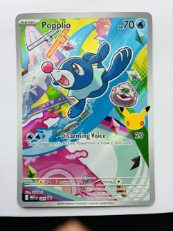 First Partner Pokemon 43 44 45 Rowlet Litten Popplio Illustration Collection Lot - Image 4