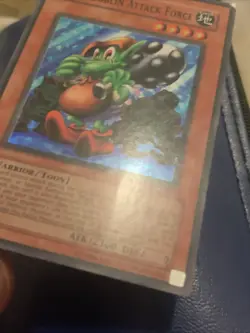 Yugioh Card TCG Toon Goblin Attack Force DL7-EN001 Super Rare Unlimited Ed LP - Image 2