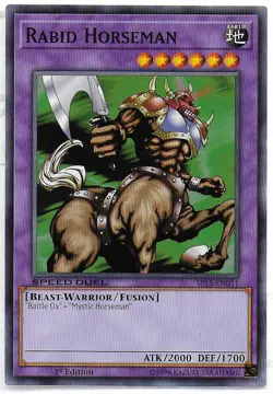 Yu-Gi-Oh! Arena Of Lost Souls RABID HORSEMAN SBLS-EN011 (C) - Image 1