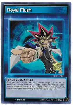 Yu-Gi-Oh! Arena Of Lost Souls ROYAL FLUSH SBLS-ENS04 (SR) - Image 1