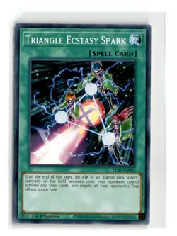 Triangle Ecstasy Spark - LED4-EN011 1st Edition - YuGiOh-LP - Image 1