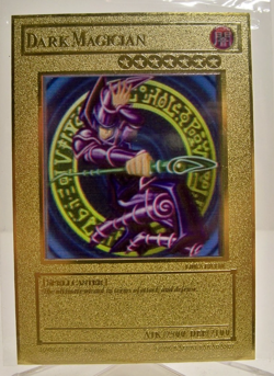 Yu-Gi-Oh! TCG Dark Magician Gold Metal Collectible - Image 1