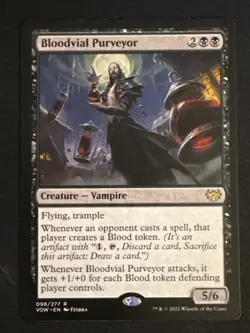 1x Bloodvial Purveyor (098) Innistrad Crimson Vow LP MTG Magic the Gathering x1 - Image 1