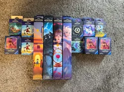 🔥 Disney Lorcana Play Mats, Deck Boxes And Sleeves 🔥 - Image 1