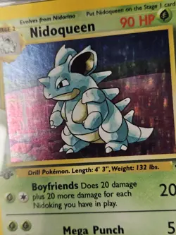 1999 Jungle 1st Nidoqueen 7/64 PSA 5 EX Holo Pokemon Card TCG CGC WOTC - Image 5