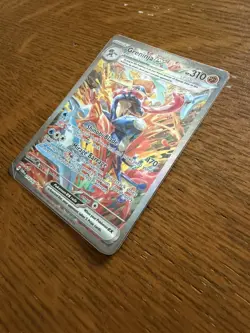 Pokemon TCG Greninja EX Twilight Masquerade Card 214/167 MINT - Image 2
