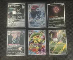 Pokemon TCG Lot 6 IR Full Art Cards from Random Sets All Cards Shown M/NM - Image 1
