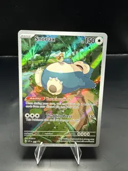 Pokemon TCG Snorlax 051 Sv: Scarlet & Violet Promo Holo Card English B - Image 1