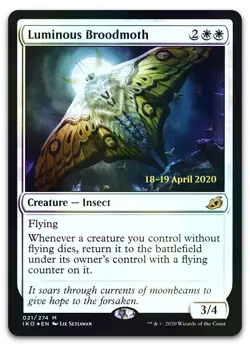 Luminous Broodmoth #21 (Foil) (NM) Prerelease Cards PRE Magic MTG - Image 1