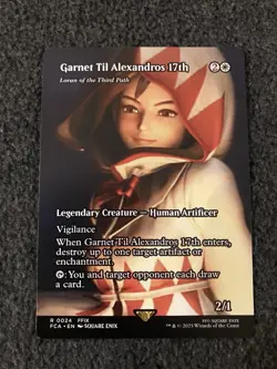 Magic MTG - Garnet Til Alexandros 17th - Loran of the Third Path (Showcase) -FIN - Image 1