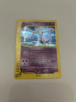 Pokemon Mewtwo Expedition Base Set Holo Rare 70 HP Basic 020/165 English Card - Image 1