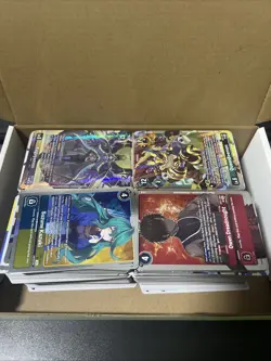 Dawn of Liberator 400 Digimon TCG Card Game Bulk Lot Common Uncommon Rares - Image 1