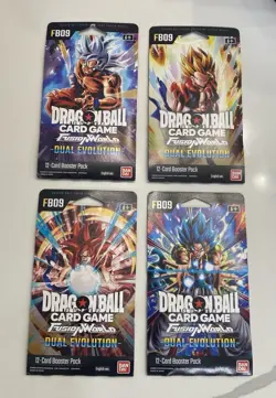 Dragon Ball Super Card Game Fusion World FB09 Dual Evolution Sleeve ART SET - Image 1