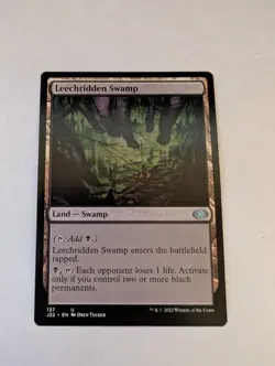 Leechridden Swamp Jumpstart 2022 Regular MTG NM - Image 1