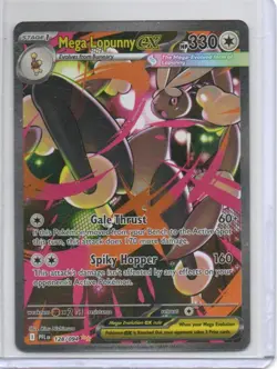 Mega Lopunny ex 128/094 SIR - Phantasmal Flames Pokemon Card - Pack Mint - Image 1