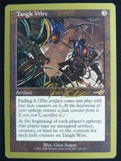 Tangle Wire Gold Border - NEM - Mtg Card #4KL - Image 1