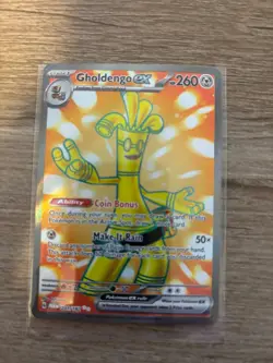 Pokemon Card Lot – Gholdengo ex Full Art, Machamp Holo 2004, Haunter Vintage NM - Image 2