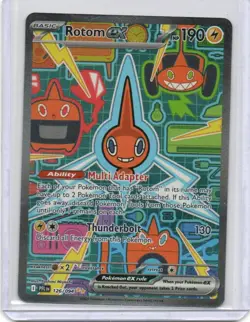 Rotom ex 126/094 SIR - Phantasmal Flames Pokemon Card - Pack Mint - Image 1