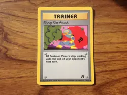 Goop Gas Attack Trainer 78/82 - Team Rocket Set - Pokemon Card - Free UK Postage - Image 3