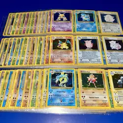 Complete Master Base Set 2 130/130 WOTC Vintage Pokemon Cards Charizard Holo - Image 1