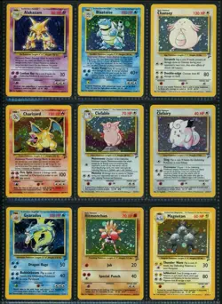 Complete Master Base Set 2 130/130 WOTC Vintage Pokemon Cards Charizard Holo - Image 3