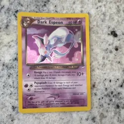 Pokemon Dark Espeon 4/105 Neo Destiny Holo Rare Stage 1 60 HP English Card - Image 1