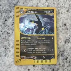 Pokemon Umbreon H30/H32 Skyridge Holo Rare Stage 1 70 HP English Card - Image 1