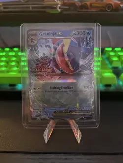 Greninja ex (Stellar Crown Stamped) 041/142 Miscellaneous Cards & Products Holo - Image 1
