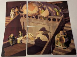 Tea Time at the Jasmine Dragon Art Card Scene Mtg Avatar: The Last Airbender - Image 1