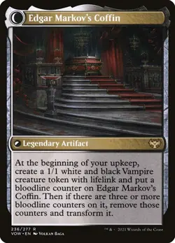 Edgar, Charmed Groom #236 (NM) Crimson Vow VOW Magic MTG - Image 2